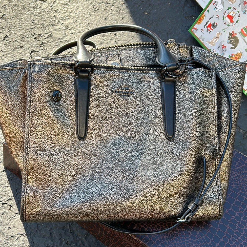 Coach hand bag/crossbody